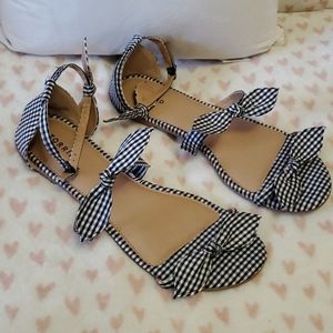 Torrid gingham sandals